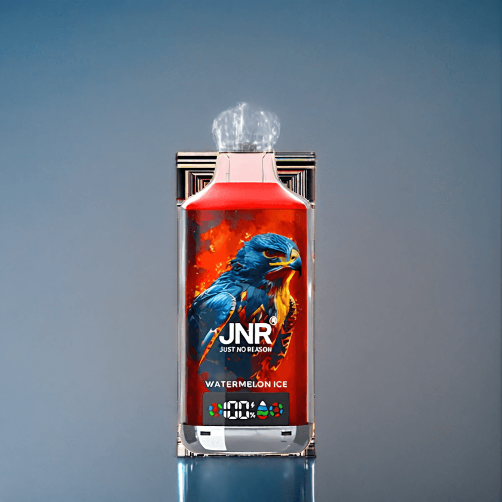 Suomi tukku JNR Falcon X 18000 Puffs Vape Watermelon Ice 750mAh Type-C Quick Charge Digital Display