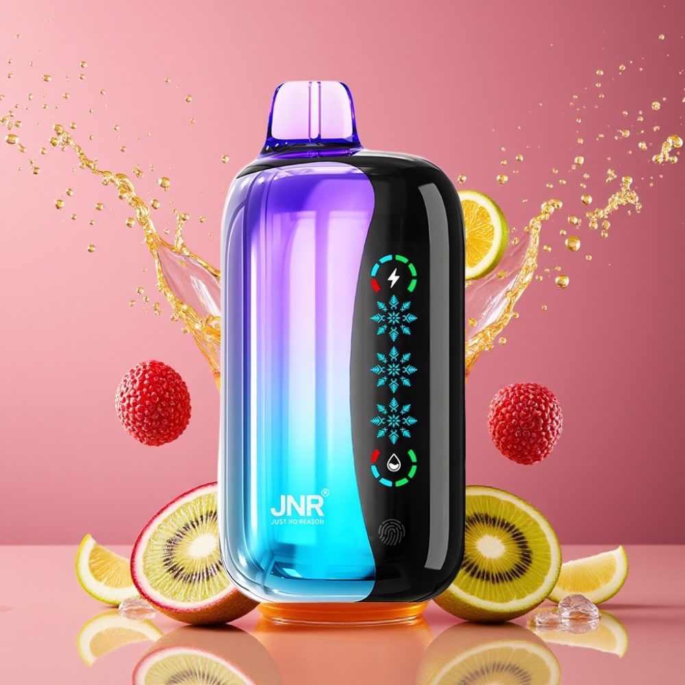 Suomi tukku JNR Flex Ice 21000 Puffs Disposable Vape 26ml E-liquid 1000mAh Battery Kiivi Passiohedelmä Guava