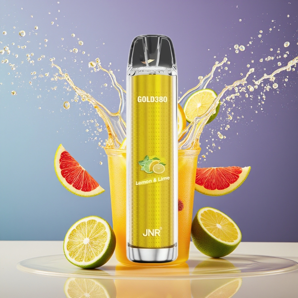 Suomi tukku JNR Glod380 6000 Puffs 13ml 0%/2%/5% Disposable Vape Sitruuna-Lime
