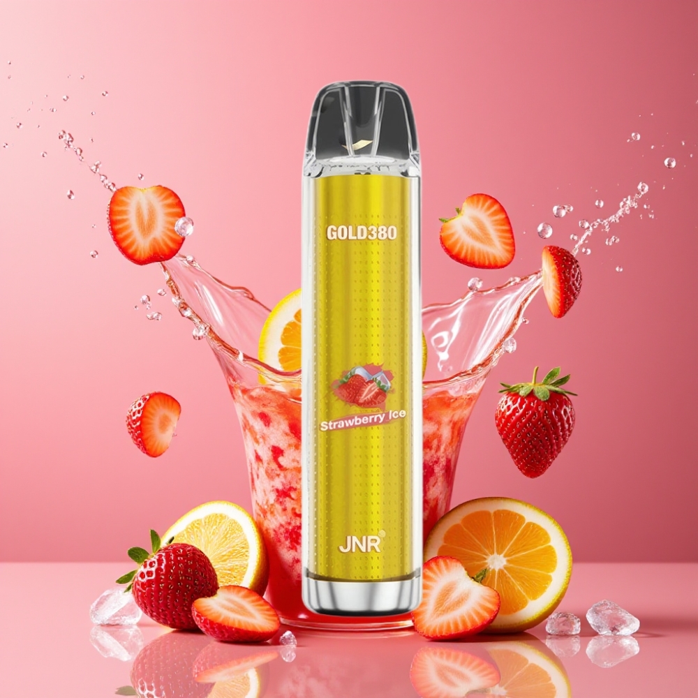 Suomi tukku JNR Glod380 6000 Puffs 13ml 5% Disposable Vape Mansikkajää