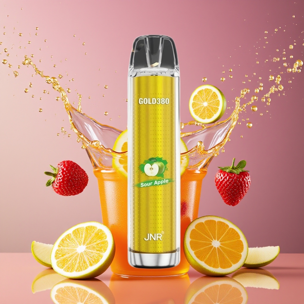 Suomi tukku JNR Glod380 6000 Puffs Disposable Vape 13ml 1.0ohm Mesh Coil Happomaku Omena