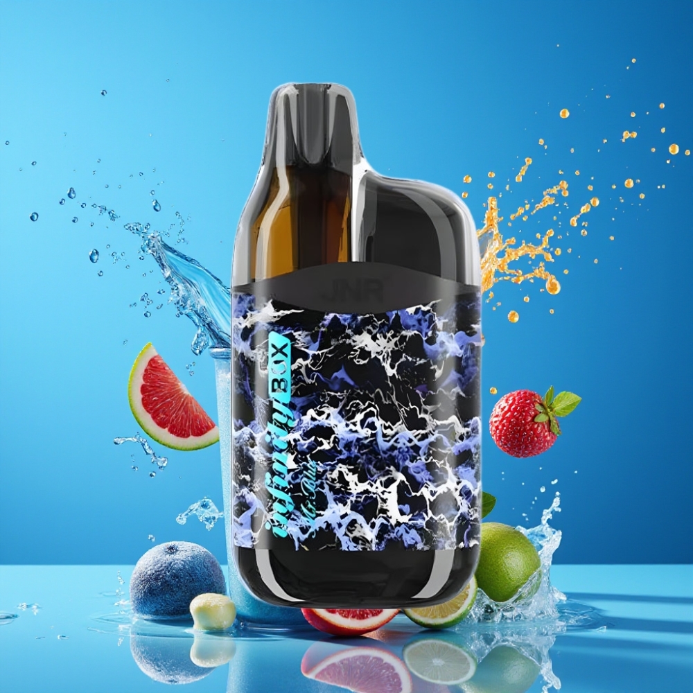 Suomi tukku JNR Infinity Box 10700 Puffs Disposable Vape Mr Blue – 2200mAh Akku, 15ml Nestemäistä, Ei Latausta