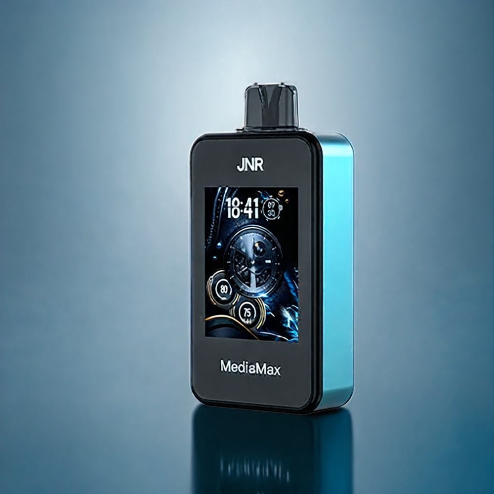 Suomi tukku JNR MediaMax 40000 Puffs Miami Mint 21mL 5% Nikotiini Type-C Quick Charge 2.4