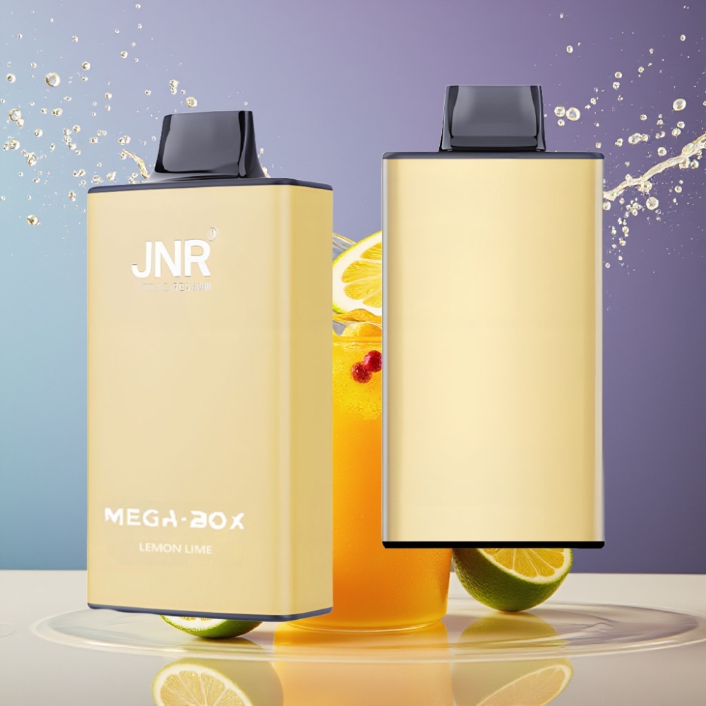 Suomi tukku JNR Mega Box 25000 Puffs Disposable Vape Sitruuna & Lime 30ml/850mAh Type-C