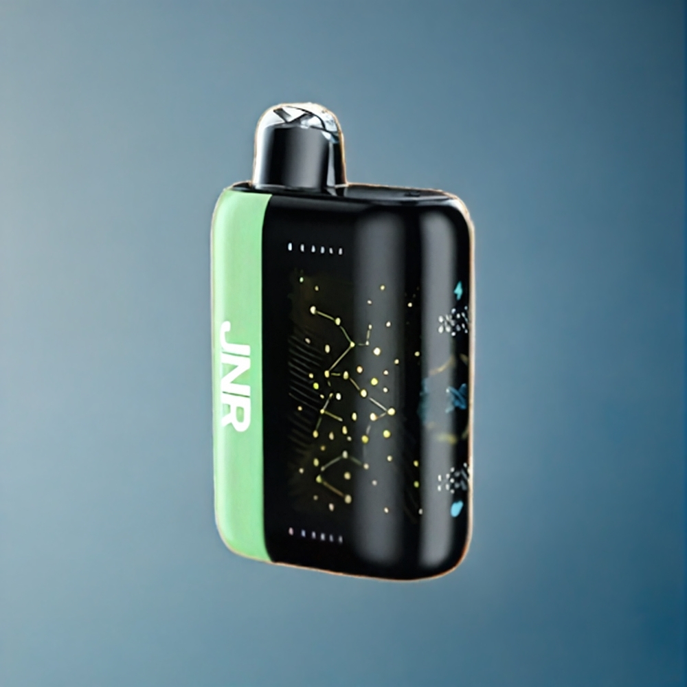 Suomi tukku JNR Plus-X 26000 Puffs 850mAh 28ml Frozen Apple - Dual Mesh Coil Type-C Quick Charge 3D Curved Screen