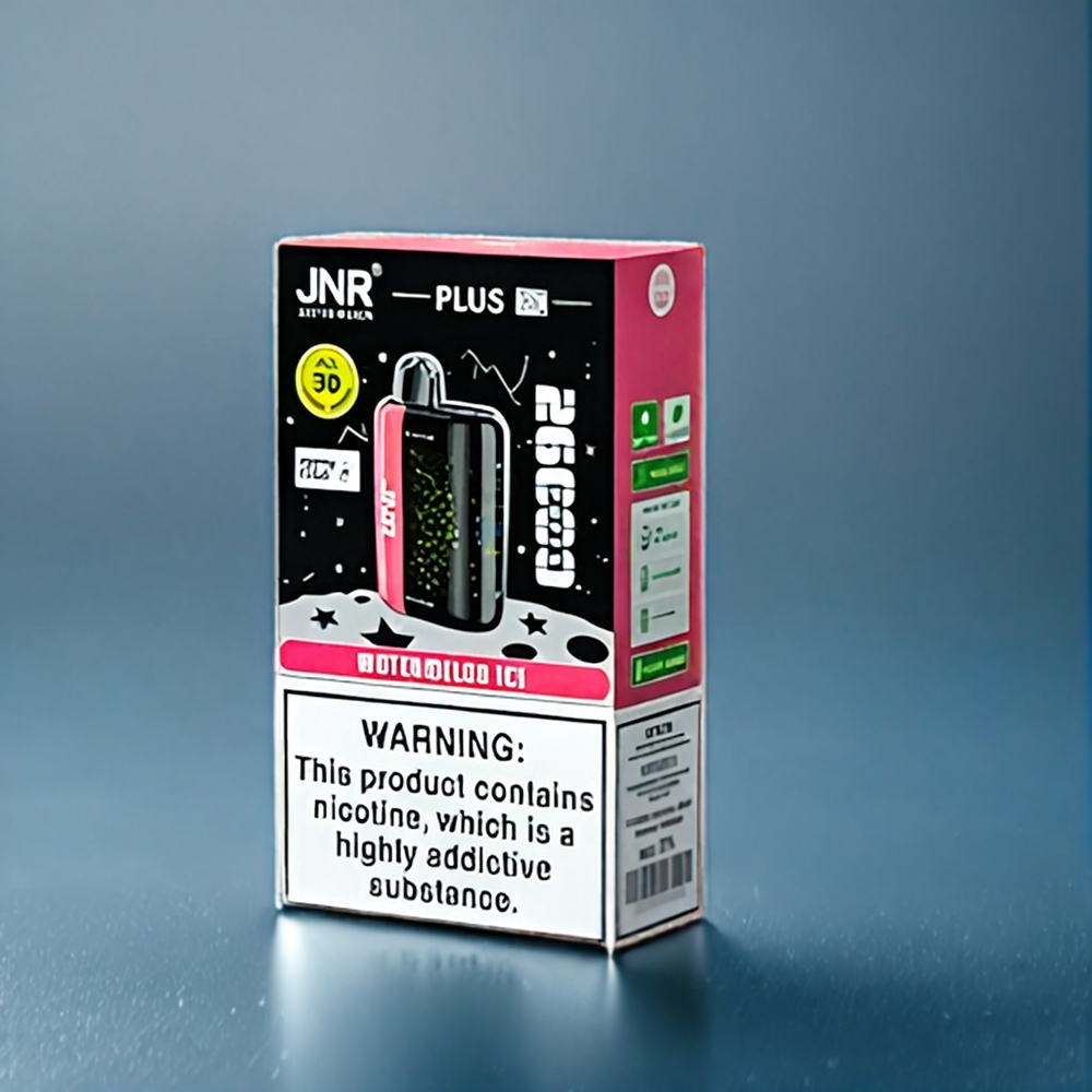 Suomi tukku JNR Plus-X 26000 Puffs Vape Vesimeloni Jää + 28ml / 850mAh / Type-C