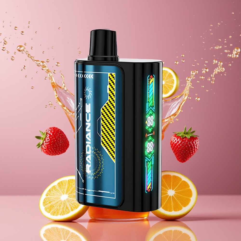 Suomi tukku JNR Radiance 31000 Puffs Disposable Vape Hawaii 28ml Dual Mesh Coil Type-C 2%