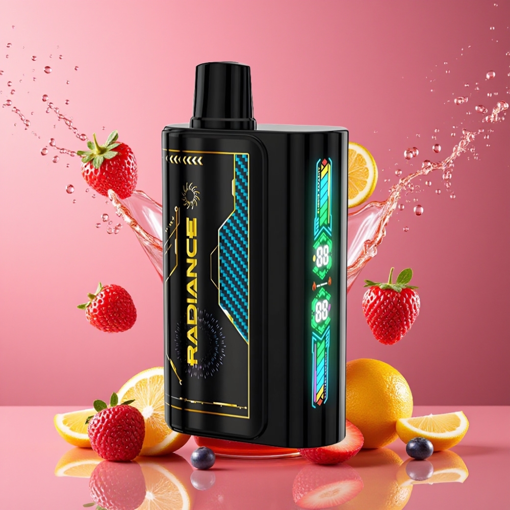 Suomi tukku JNR Radiance 31000 Puffs Disposable Vape Sekamarjat 28ml E-liquid 950 mAh Akku