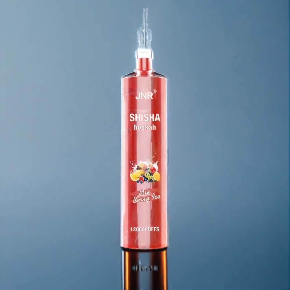 JNR Shisha Hookah Suomi Tukku 12000 Puffs 24ml 750mAh Type-C Marja-Jää Flavored Vape