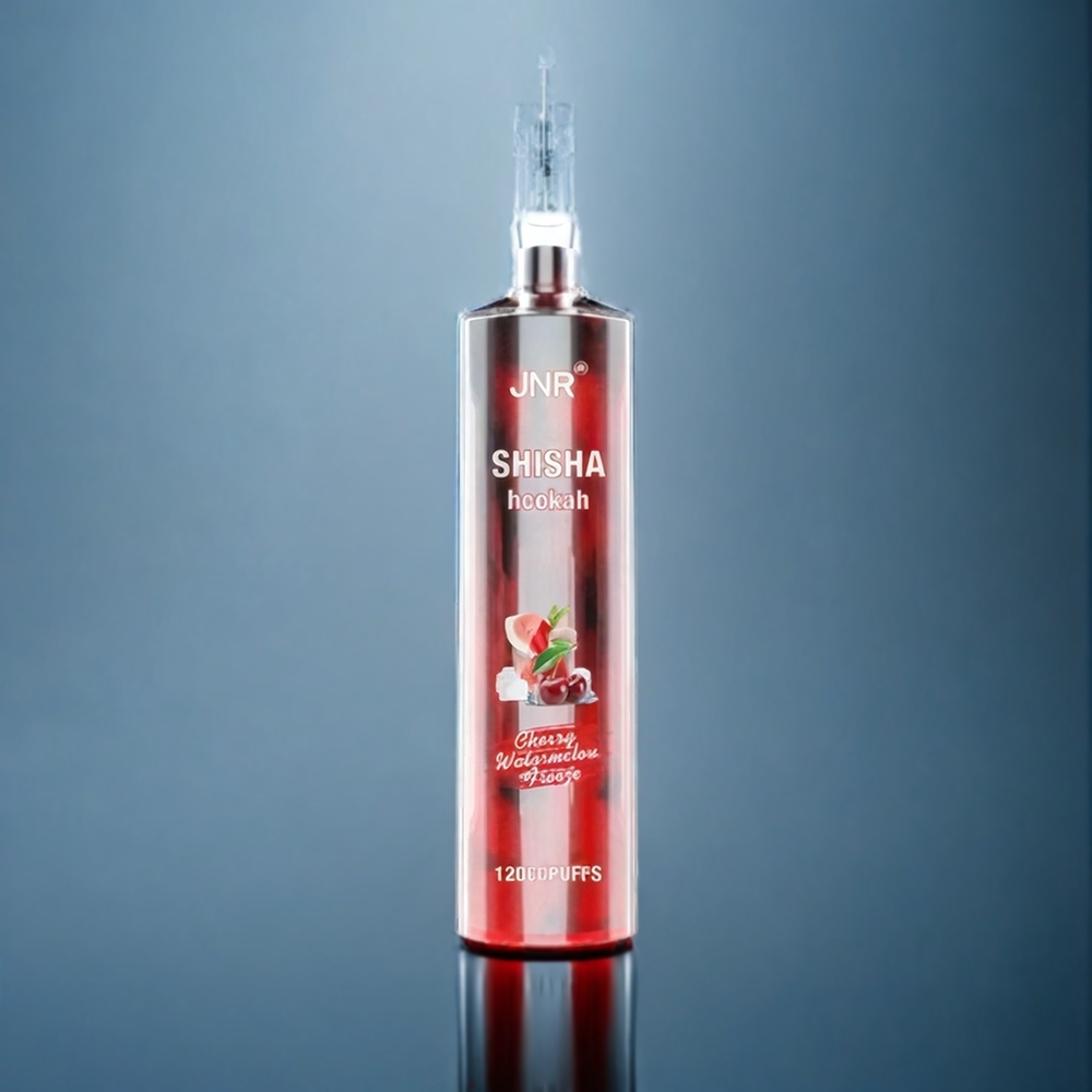 Suomi Tukku JNR Shisha Hookah 12000 Puffs 750mAh/24ml Cherry Watermelon Freeze 0%/2% Type-C 10 PCS/Pack