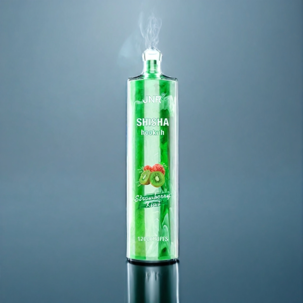 Suomi tukku JNR Shisha Hookah 12000 Puffs 750mAh 24ml 0.6 Ohm Mesh Strawberry-Kiivi