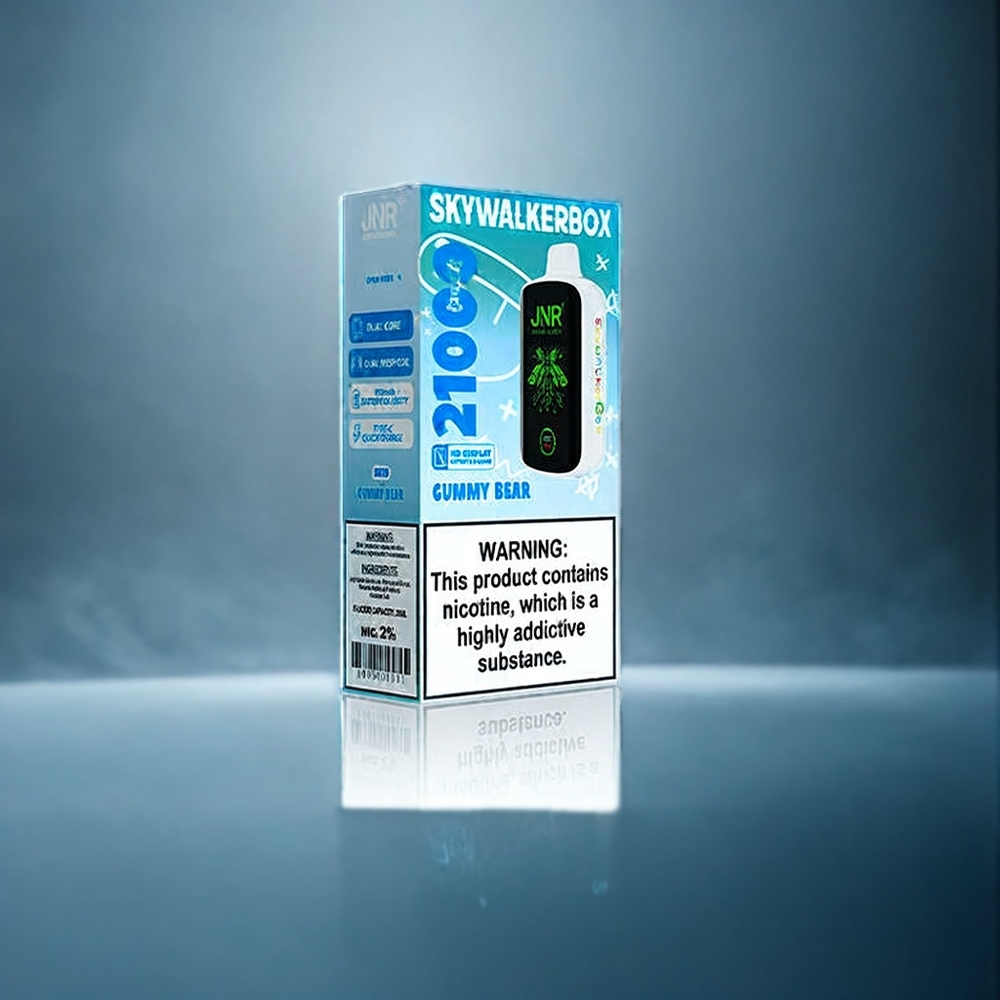Suomi tukku JNR Skywalker Box 21000 Puffs 850mAh Type-C Dual Mesh Coil Cummy Bear