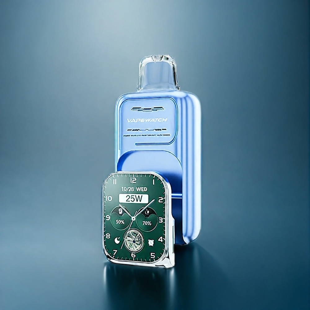 Suomi tukku JNR Vape Watch 30000 Puffs 1000mAh Type-C Sininen Vadelma Jää