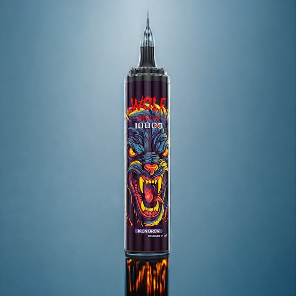 Suomi tukku JNR Wolf 10000 Puffs 20ml 1.0 Ohm Rautajuoma