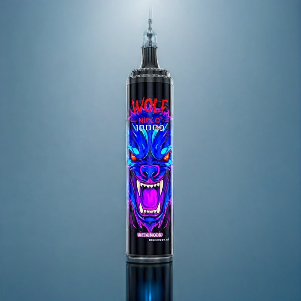 Suomi tukku JNR Wolf 10000 Puffs Meta Kuu 20ml 1.0 Ohm Type-C