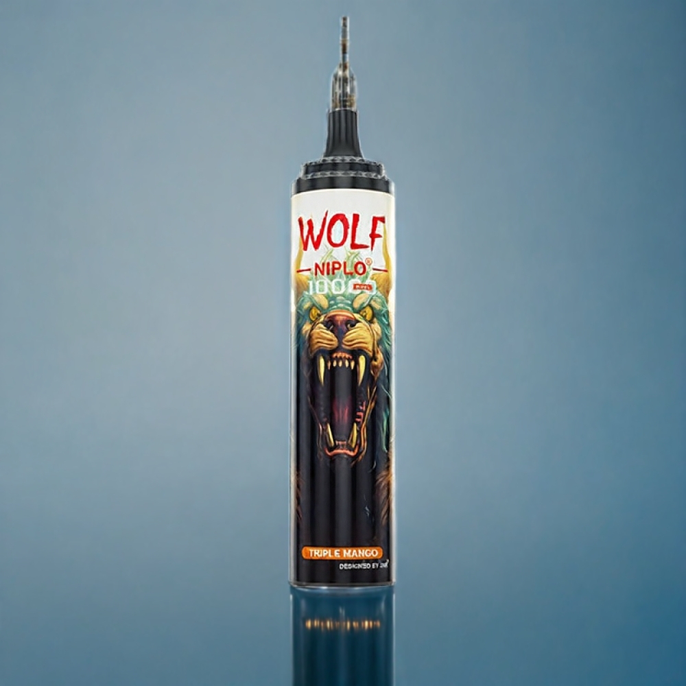 Suomi tukku JNR Wolf 10000 Puffs Triple Mango Mesh 1.0 Ohm 650mAh Type-C