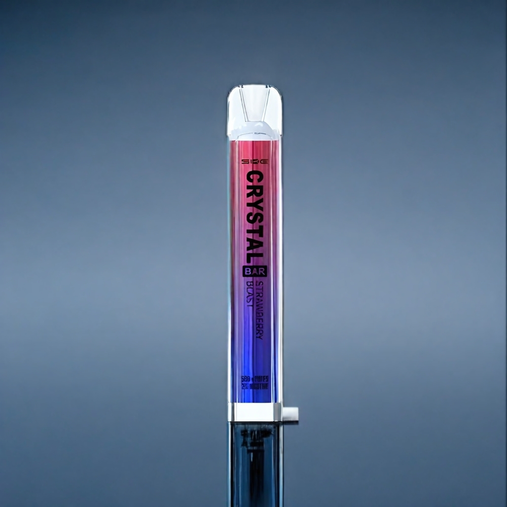 Suomi tukku SKE Crystal BAR 600 0% 2% Nikotiini 500mAh 600 Puffs Mansikkaräjähdys