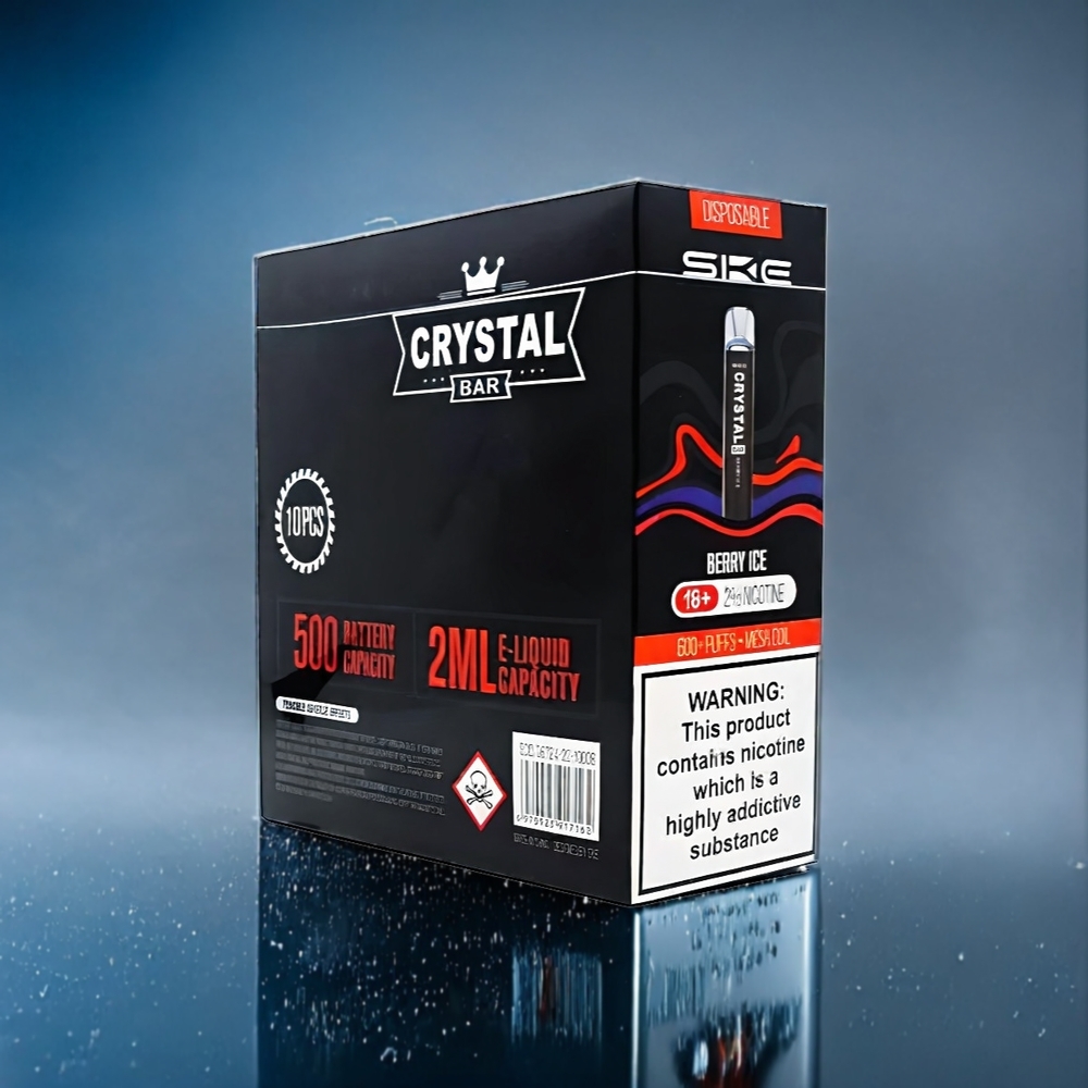 Suomi tukku SKE Crystal BAR 600 500mAh 2.0ml Marja-Jää - 600 Puffia