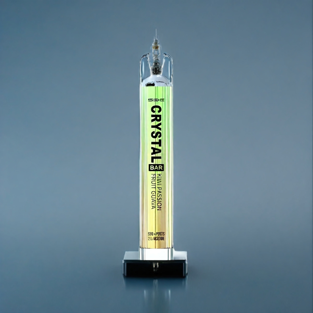 Suomi tukku SKE Crystal BAR 600 Mesh Coil 2.0ml 500mAh 600 Puffs Kiivi Passio Guava