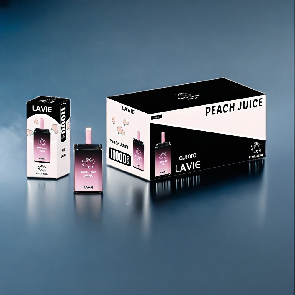 LAVIE Aurora 11000 Puffs Suomi tukku 22ML Persikkamehu 650mAh Type-C