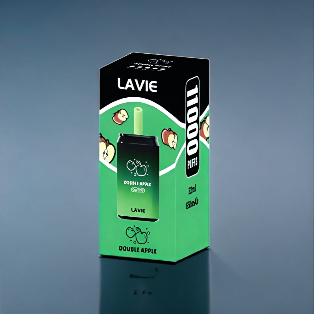 Suomi tukku LAVIE Aurora 11000 Puffs Double Apple 22ML 650mAh Type-C