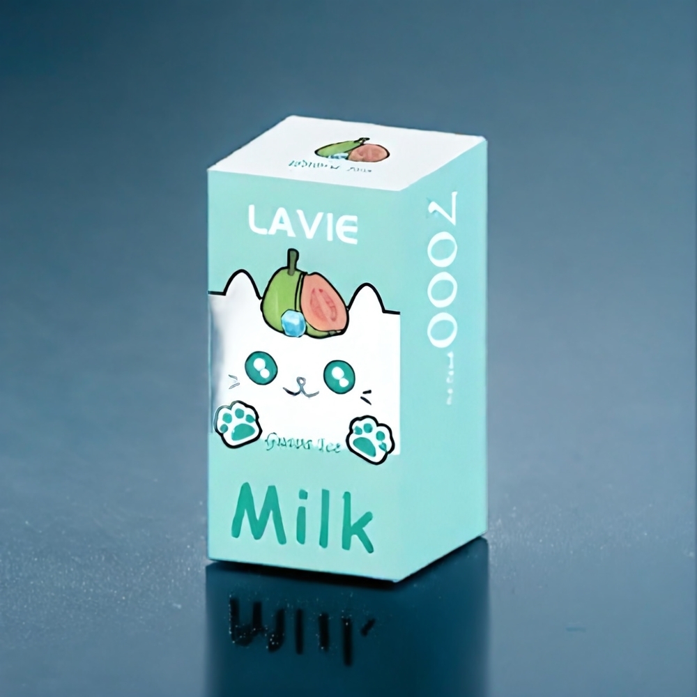 Suomi tukku LAVIE Milk 7000 Puffs Guava Ice 16ML 600mAh Type C