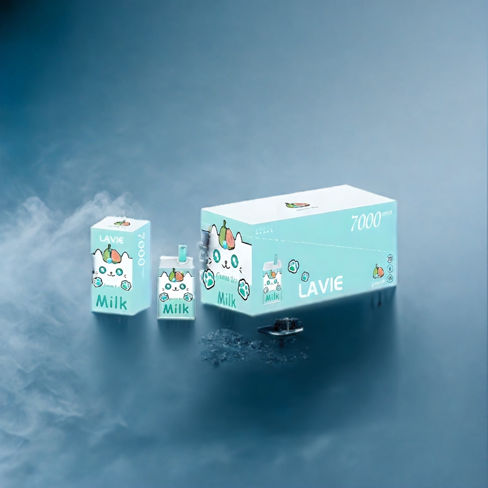 Suomi tukku LAVIE Milk 7000 Puffs Guava Ice 16ML 600mAh Type C