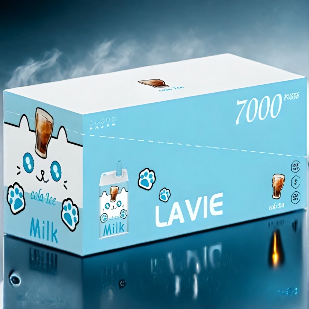 Suomi tukku LAVIE Milk 7000 Puffs Type C Cola Ice 16ML 5% Nikotiinia