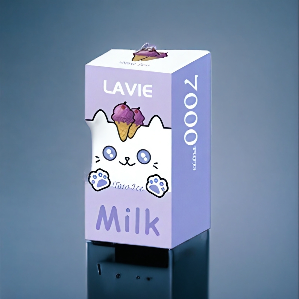 Suomi tukku LAVIE Milk 7000 Puffs Vape Viinijää 16ML 600mAh Type C