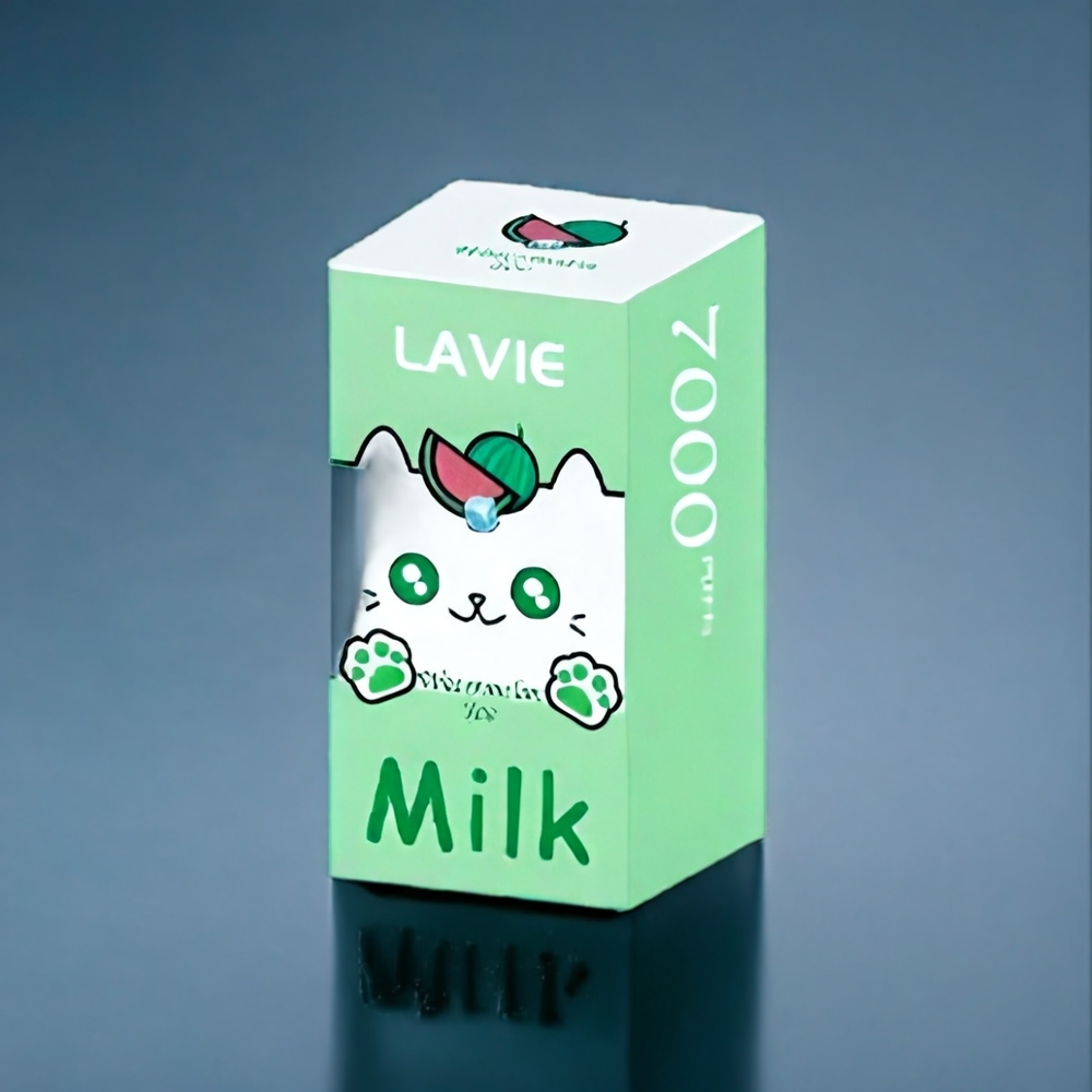 Suomi tukku LAVIE Milk 7000 Puffs Vesimeloni Jää 16ML 600mAh Type C