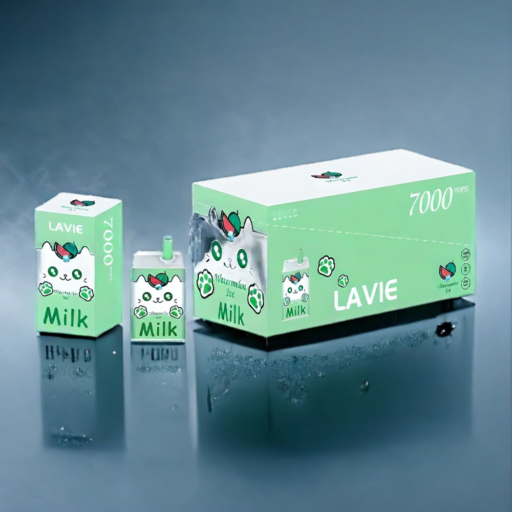 Suomi tukku LAVIE Milk 7000 Puffs Vesimeloni Jää 16ML 600mAh Type C