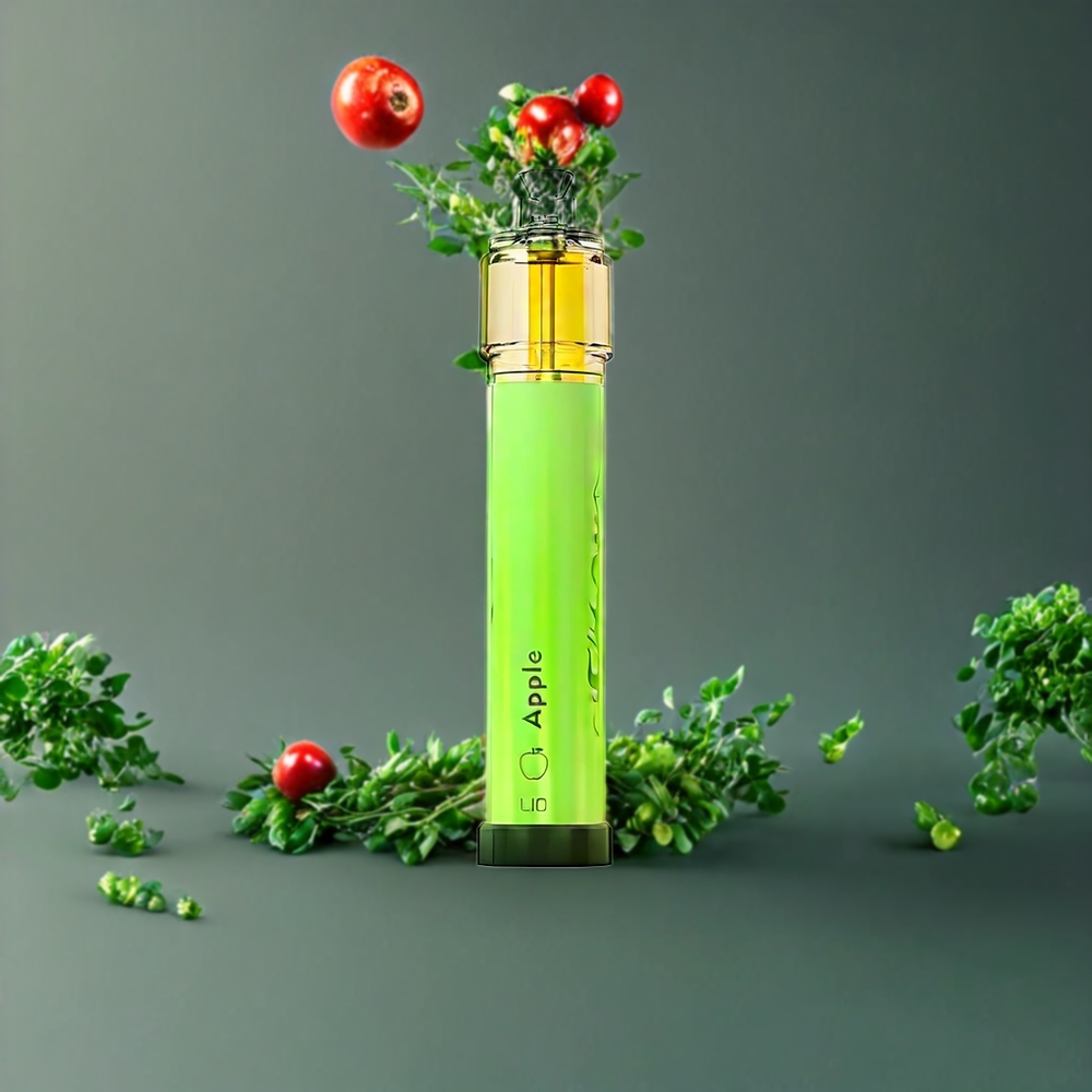 Suomi tukku LIO Bee Lit 2500 Puffs Disposable Vape Omena (6.0ml, 1300mAh, 1.0 Ohm)