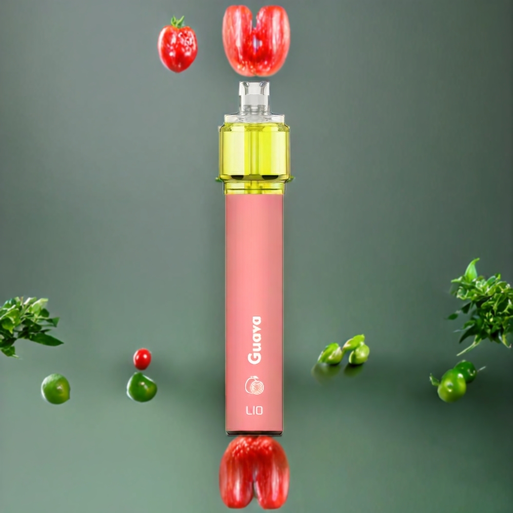 LIO Bee18 Max 2500 Puffs 1300mAh 6.5ml Disposable Vape Guava Suomi tukku