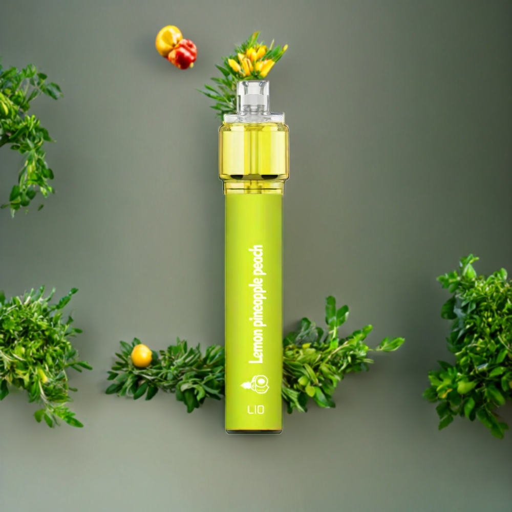 Suomi tukku LIO Bee18 Max 2500 Puffs 6.5ml 5% Nikotiini Disposable Vape Sitruuna-Ananas-Persikka