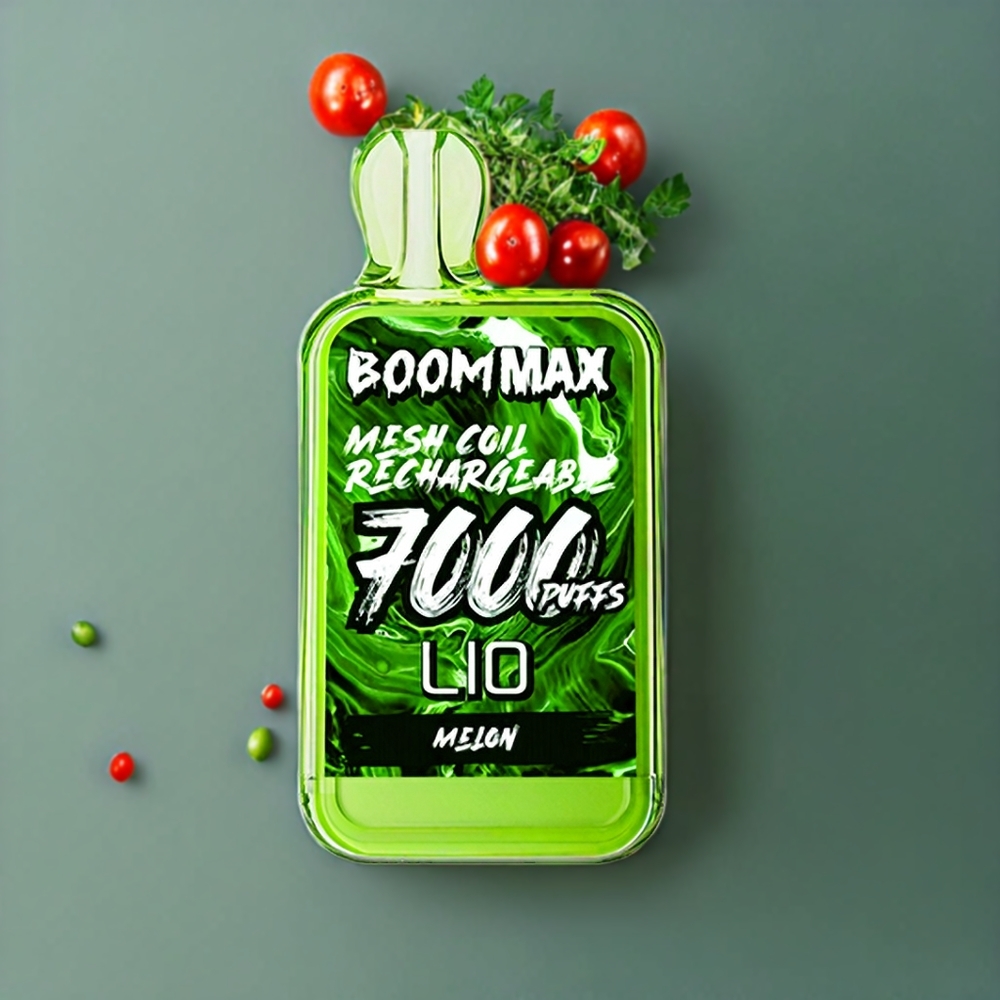Suomi tukku LIO BOOM MAX 7000 Puffs Disposable Vape 15ml 50mg Melon