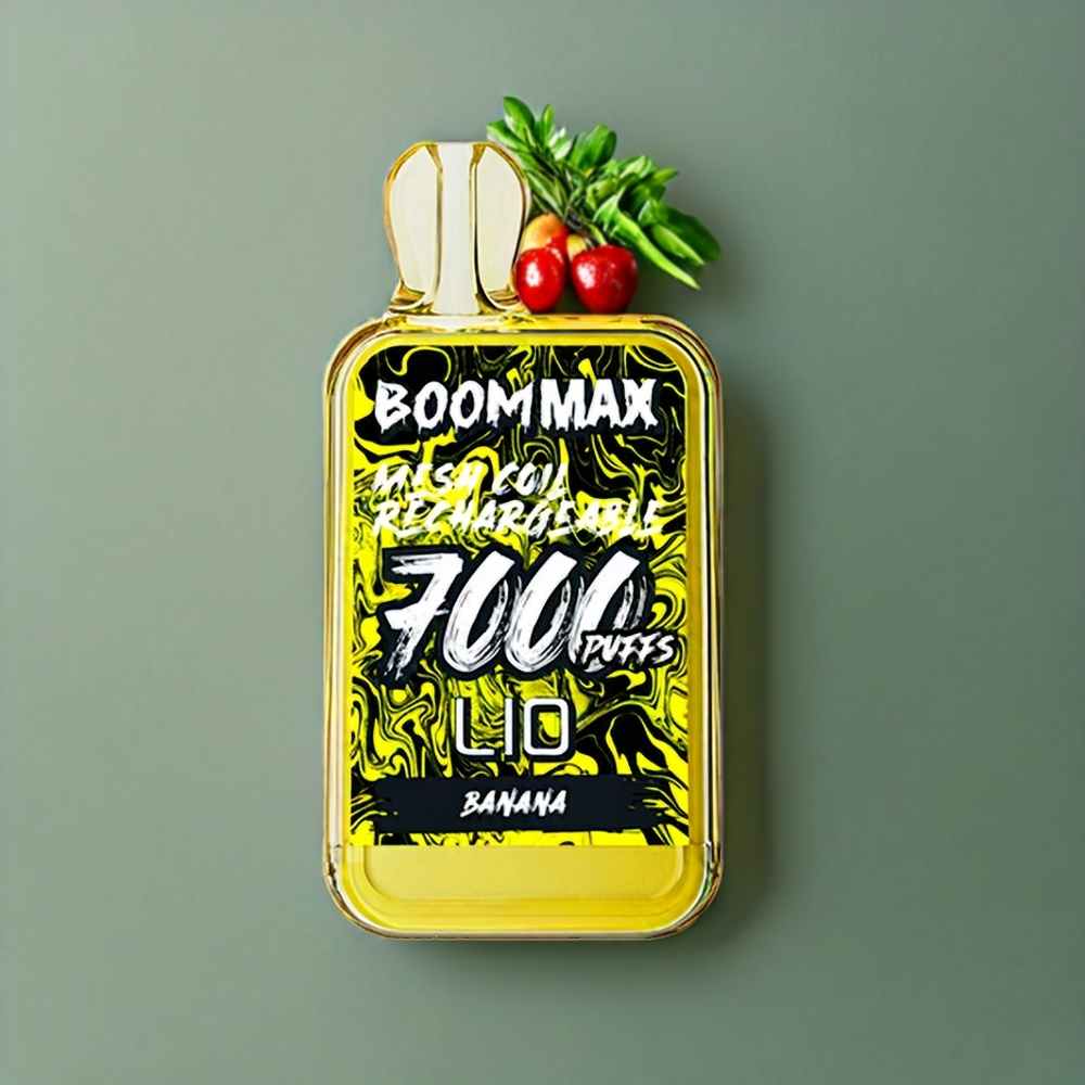 Suomi tukku LIO BOOM MAX 7000 Puffs Disposable Vape Banaani – 15ml, 650mAh, Type-C