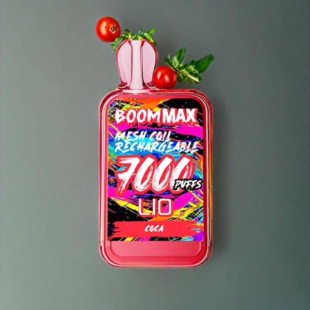 Suomi tukku LIO BOOM MAX 7000 Puffs Disposable Vape Coca 15ml 50mg Type-C 650mAh