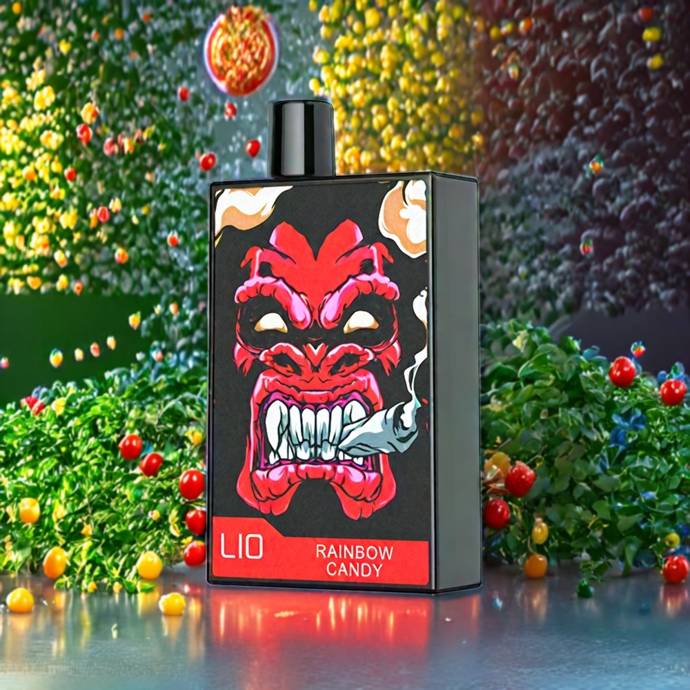 Suomi tukku LIO CAPO 4500 Puffs Disposable Vape 12ml 600mAh Sateenkaarikarkki