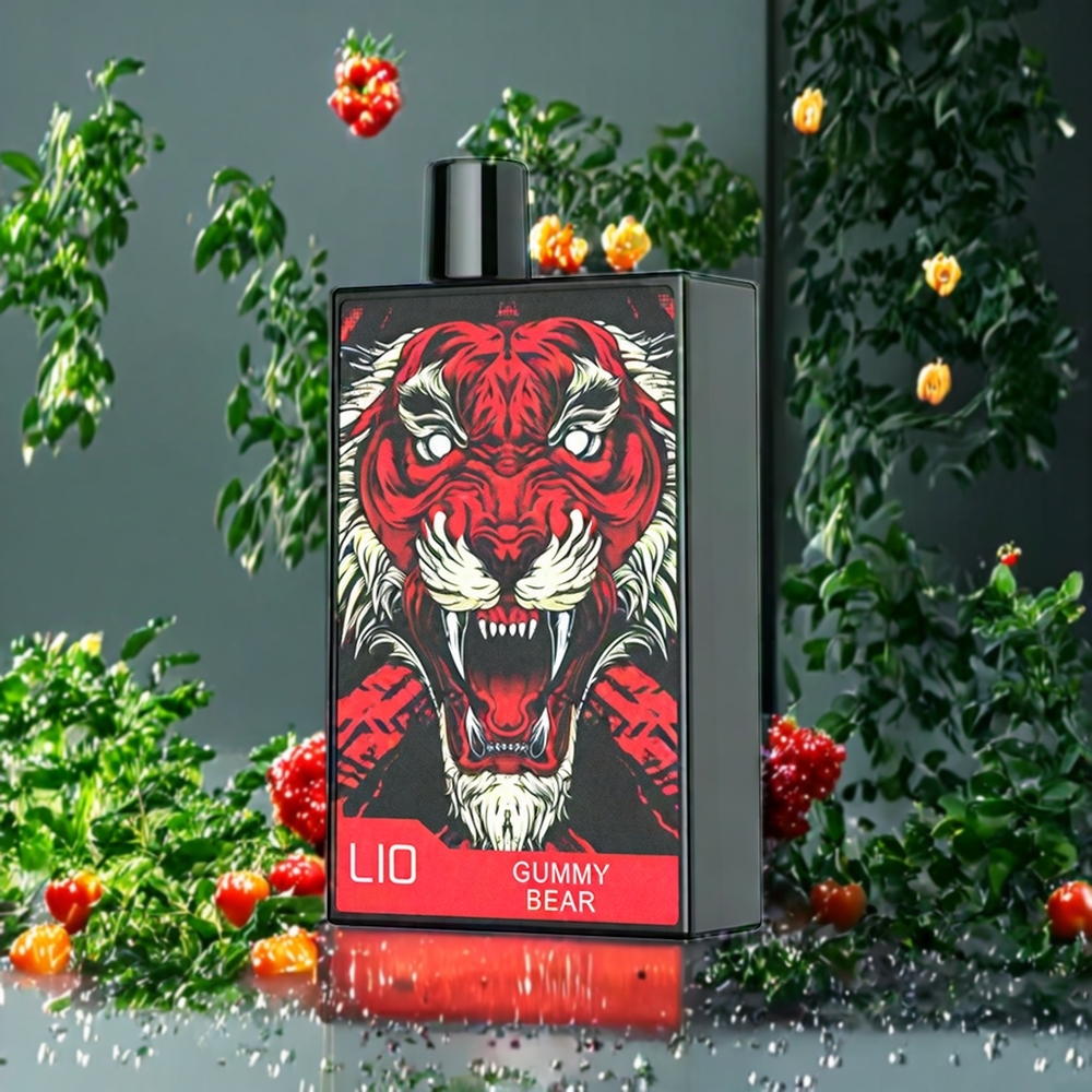 Suomi tukku LIO CAPO 4500 Puffs Disposable Vape Gummy Bear 12ml 50mg/30mg Type-C 600mAh