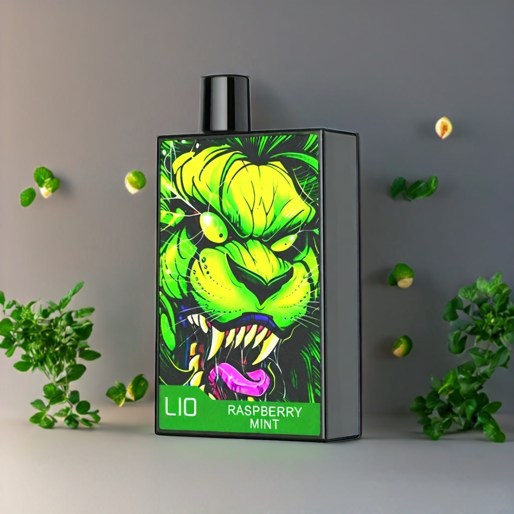 Suomi tukku LIO CAPO 4500 Puffs Disposable Vape Vadelma-Minttu 12ml 50mg/30mg Type-C 600mAh