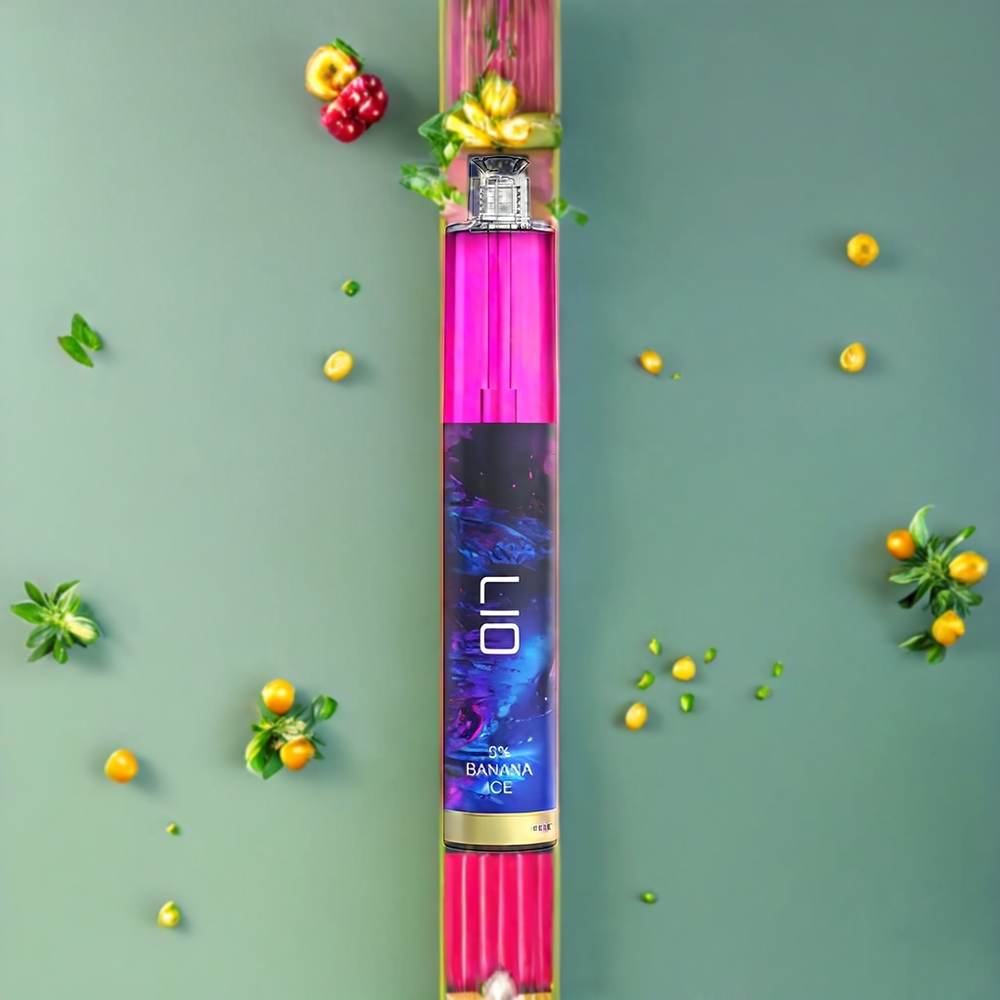 Suomi tukku LIO Max Mesh 3000 Puffs Disposable Vape Banaani-Jää, 10mL, 1000mAh, Mesh 0.60 Ohm