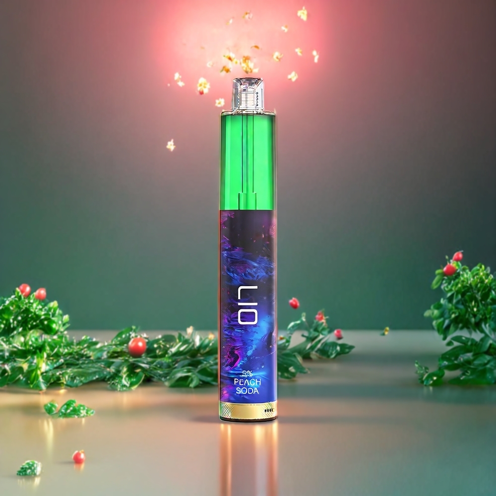 Suomi tukku LIO Max Mesh 3000 Puffs Disposable Vape Persikka Sooda – 10 mL, 1000mAh, MTL/DL