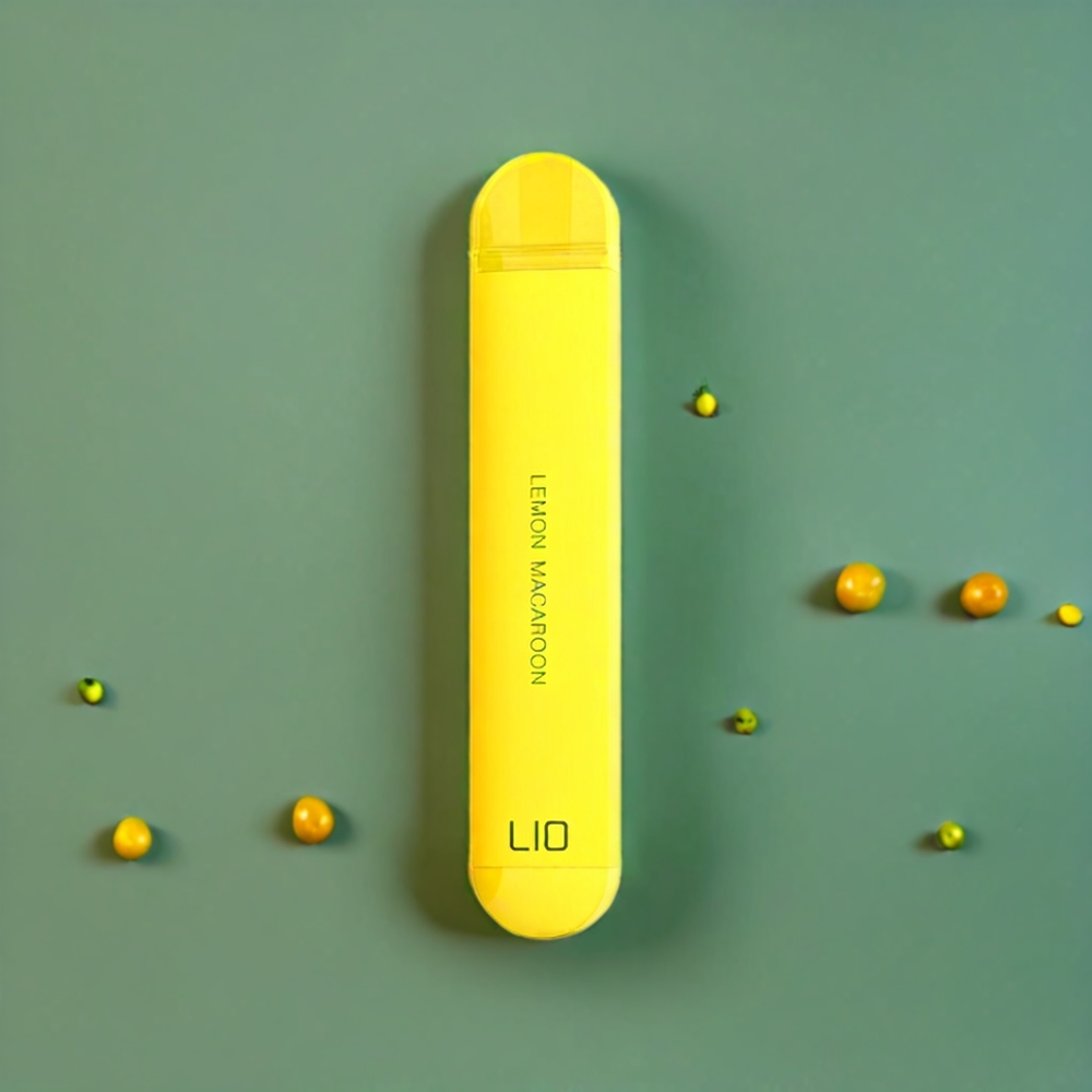 Suomi tukku LIO NANO X 600 Puffs Disposable Vape Sitruuna Macaron – 500mAh, 2ML, 20mg