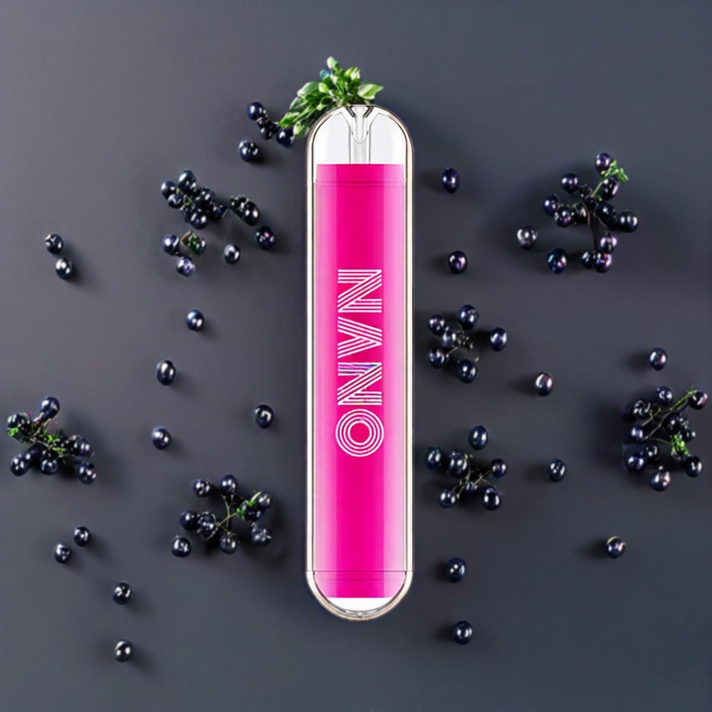 Suomi tukku LIO NANO X2 800 Puffs Disposable Vape Mustaherukka Viinirypäle 500mAh 2ml