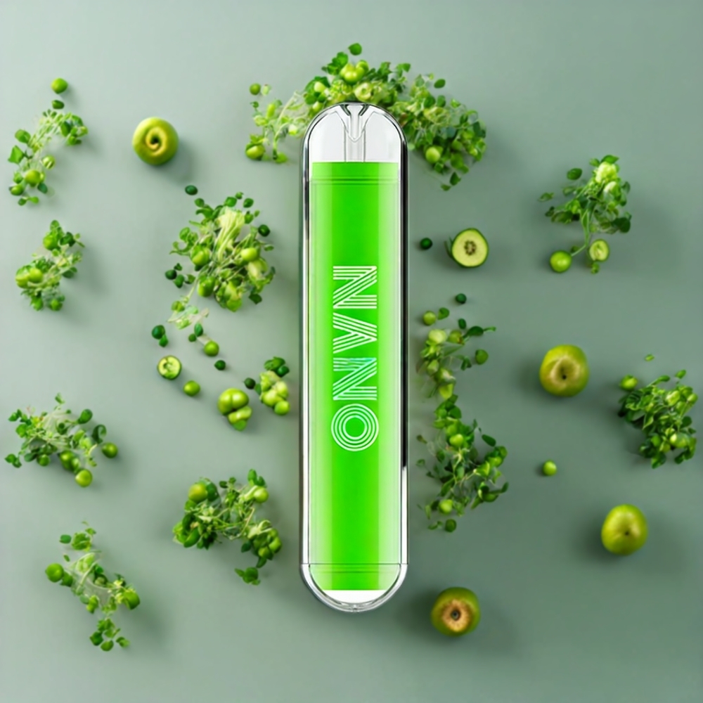 Suomi tukku LIO NANO X2 800 Puffs Disposable Vape Vihreä Omena-Kiivi 500mAh 2ml 0mg/16mg/19mg