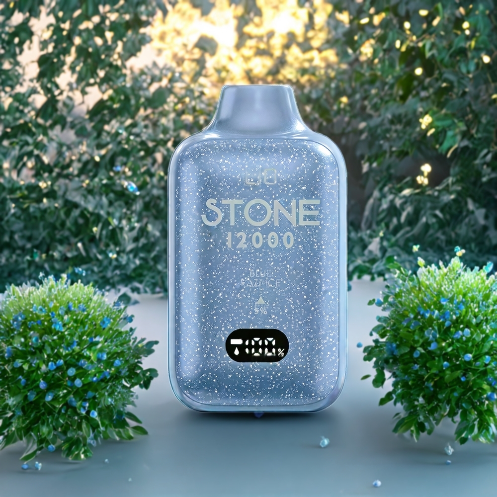 Suomi tukku LIO Stone 12000 Puffs Disposable Vape Sininen Vadelma Jää – 18ML, 550mAh, Type-C Lataus