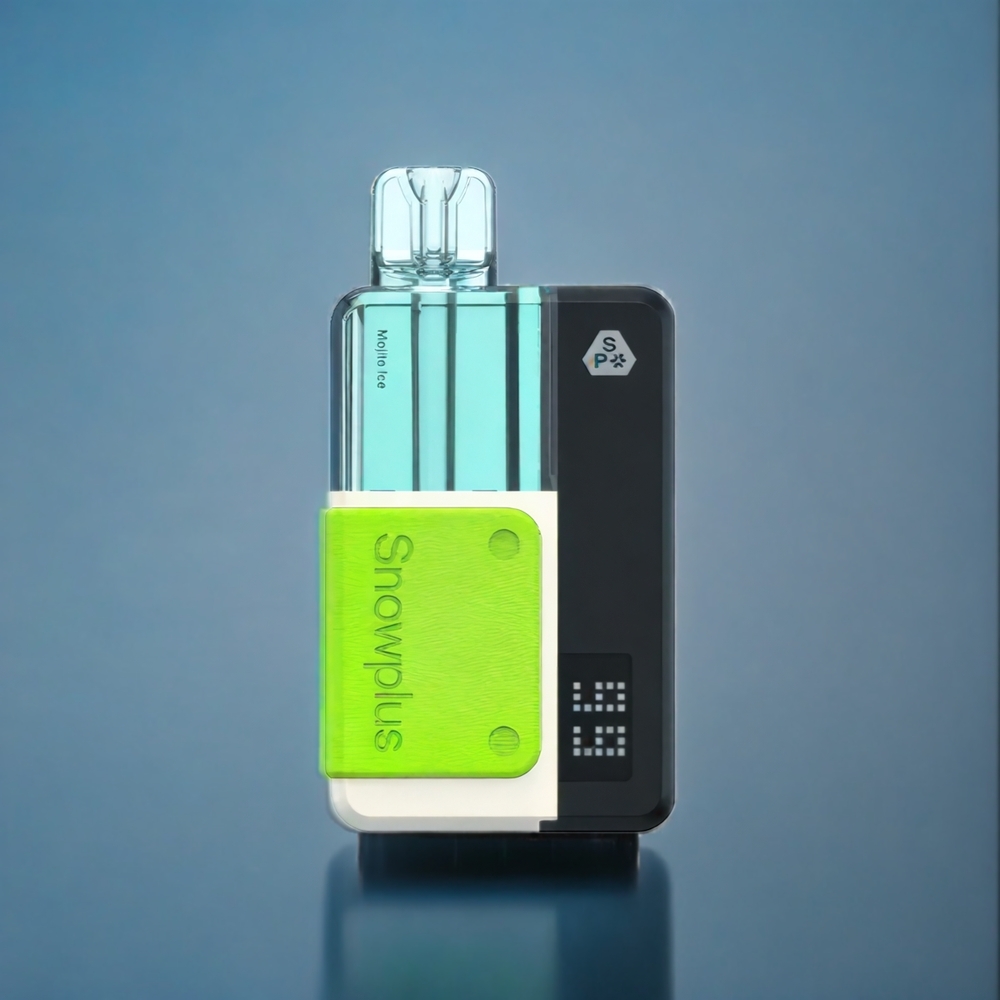 Suomi tukku Snowplus Swift Pod Kit 15000 Mojito Ice - 15000 Puffs, 1000 mAh, 2+10 ml, Dual Mesh