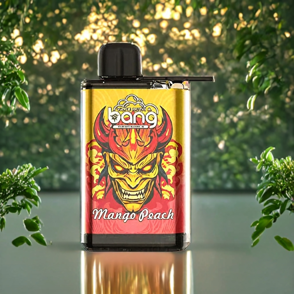 Suomi tukku Bang 28000 Puffs Disposable Vape Mango-Persikka 30ml 0-5% Nikotiinia 650mAh