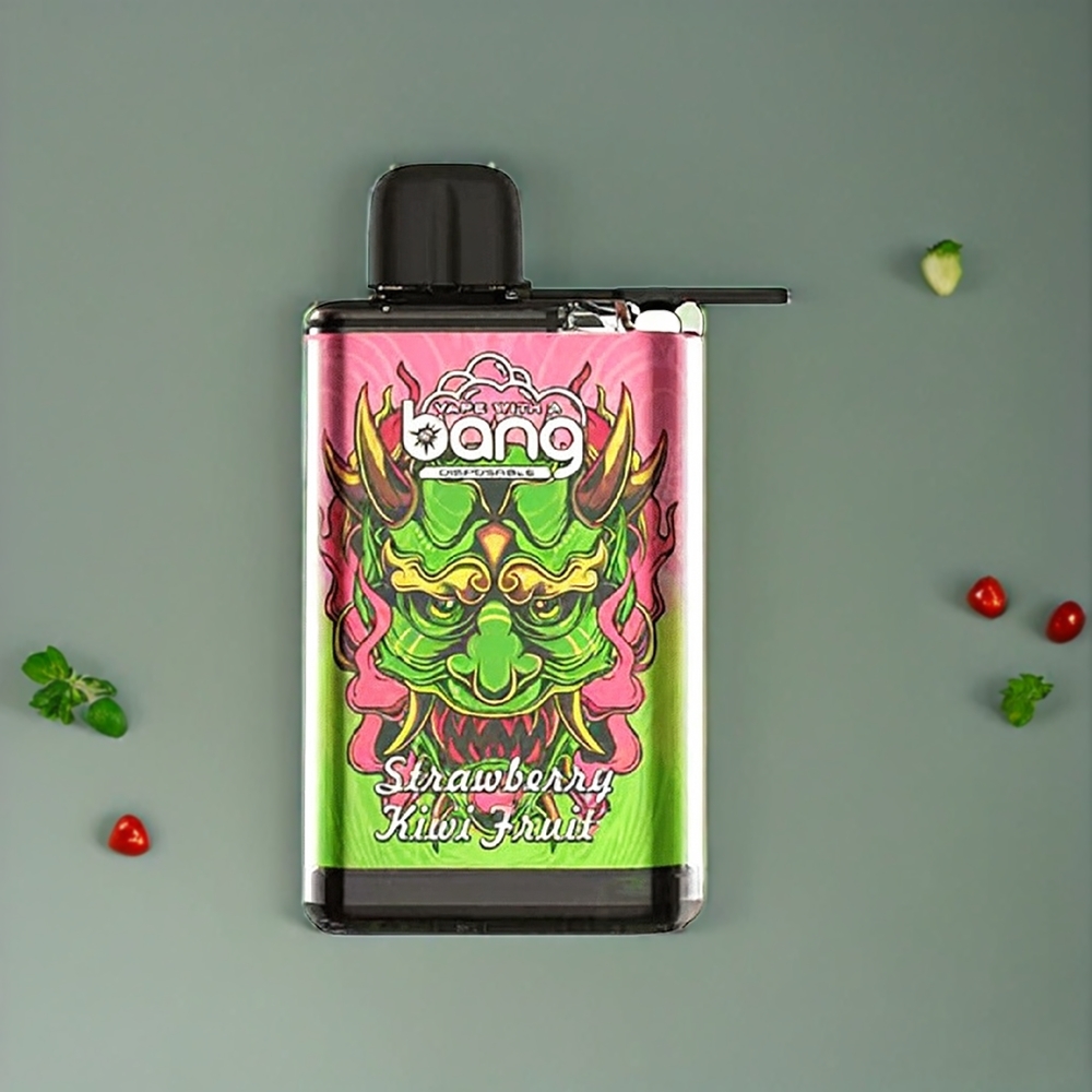 Suomi tukku Bang 28000 Puffs Disposable Vape Mansikka-Kiivi 30ml 5% 650mAh