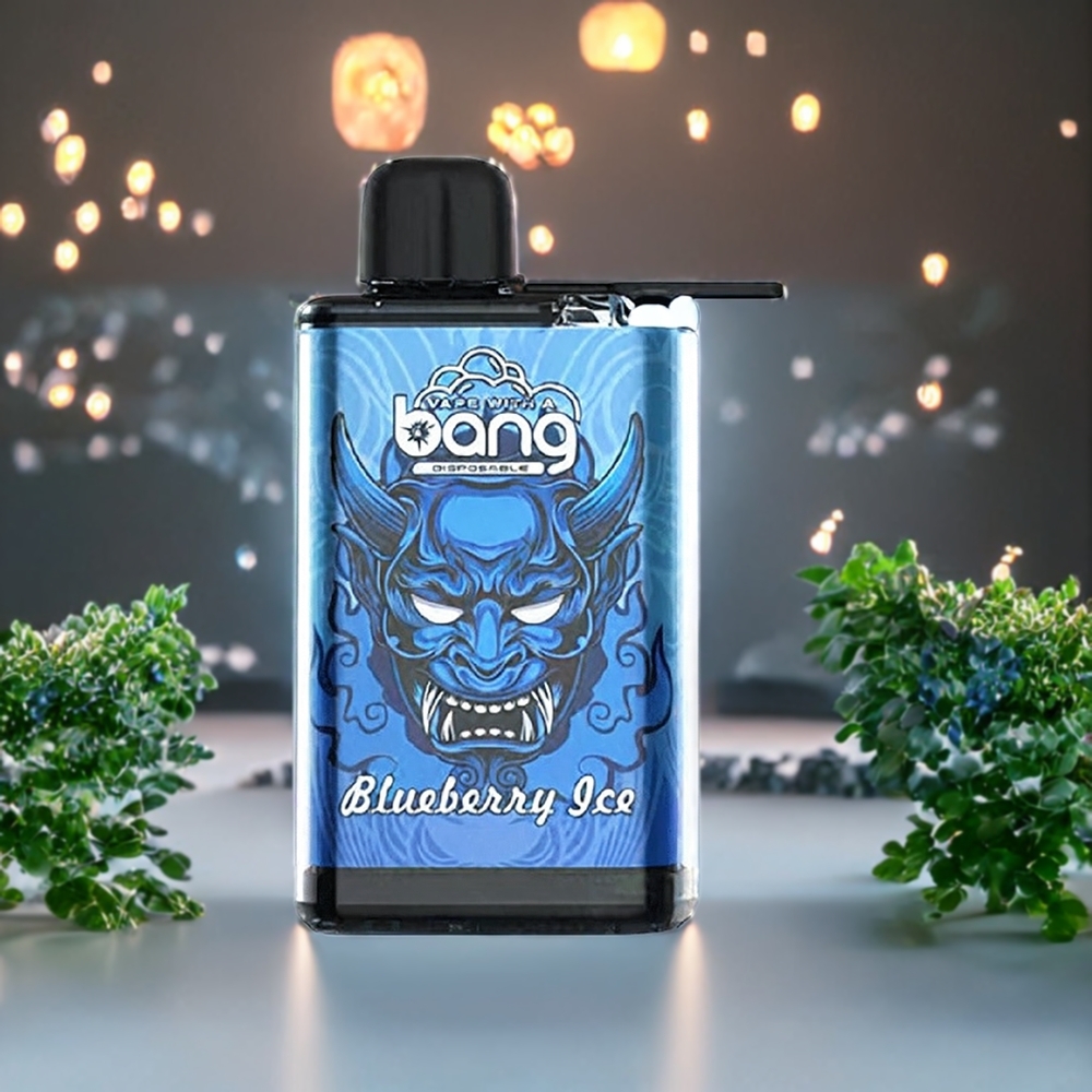 Suomi tukku Bang 28000 Puffs Disposable Vape Mustikka-Jää 30ml 5% Nikotiinia 650mAh